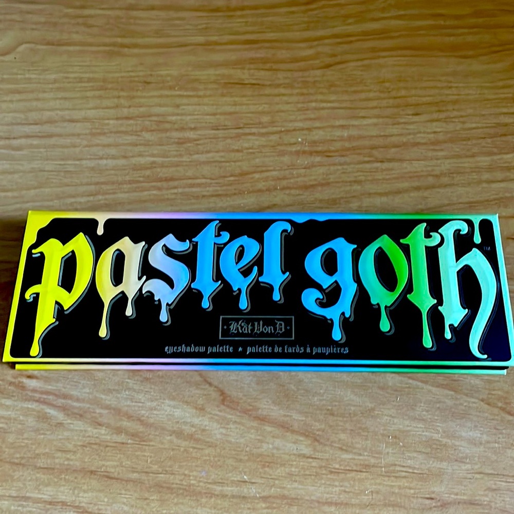Limited edition Kat Von D pastel goth eyeshadow palette